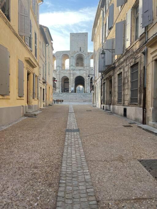 "La Maison Jaune" Arles Centre Terrasse Exterior foto